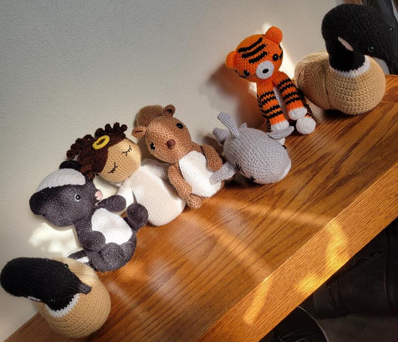 Large Crochet Animals